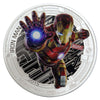 COLLECTABLE &#8211; 2015 Niue Marvel Avengers: Age of Ultron &#8211; Iron Man 1oz Silver Colourised Proof $2