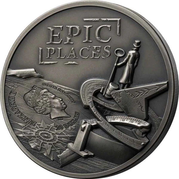 2022 Niue EL DORADO Epic Places 3 oz Silver Coin MS 70 - UK