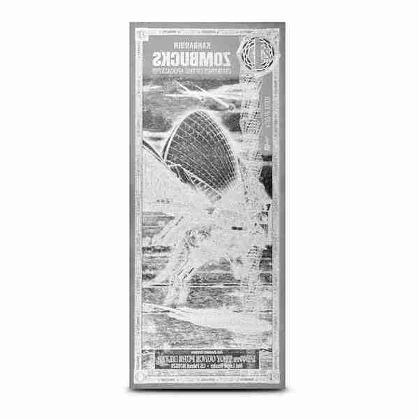 2027 Zombucks KANGARUIN 1/1000 oz Silver Note X5 - UK